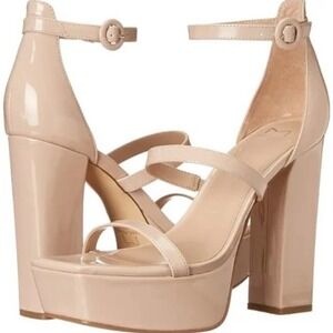 Marc Fisher Nude Platform Heels